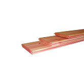 Douglas gesch dakbeschot 1,6 x 11,6 x 300 cm, groen ge#mpregneerd.