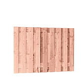 Douglas fijnbez plankenscherm 19-pl | 1,5x14 cm, 180 x 130 cm t.b.v. betonsysteem, onbehandeld.