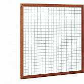 Hardhouten betonijzertrellis