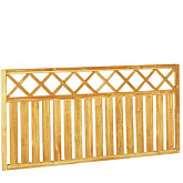 Grenen Rechthek met trellis