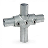 Steigerbuis Kruisstuk in 1 vlak 48,3mm