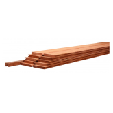 Betowood scherm douglas +  afdekkap 187 x 224 cm, kleurloos geïmpregneerd.