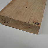 # Vuren 44x44mm C gesch  L=300cm