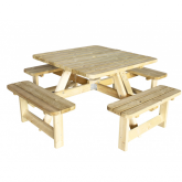 Picknicktafel Vierkant