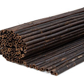 Bamboe rol - Zwart