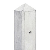 Betonpaal glad met diamantkop