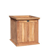 Bloembak Teak 51 x 51 x 56 cm - Kalimantan
