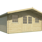 Blokhut - Tuinhuis Pavel | 44 mm | vuren Red Class Wood geïmpregneerd