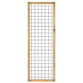 Eco gaastrellis, 60 x 180 cm, met maas 7,5 x 7,5 cm, in raamwerk 4,5 x 4,5 cm, groen geimp