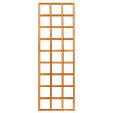Hardhouten trellis rechthoek