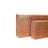 # Douglas gesch gording 4,5 x 14,5 x 400 cm, onbehandeld.