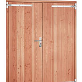 Redvision dubbele deur dicht