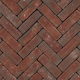 Gebakken UDF60 Getrommeld - Paars/Rood bezand
