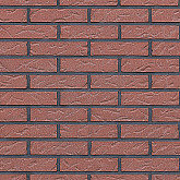 Rood reliëf grofzand