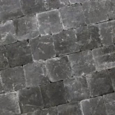 Trommelsteen 15x22,5x8 cm - Coal