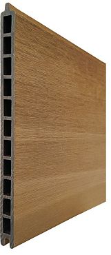 WPC Premium XL fence board Teak 21x310mm (wb 300mm) L-178cm FSC®100%