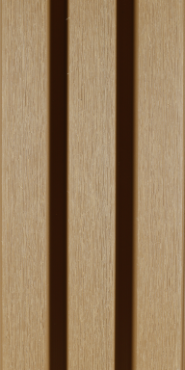 Klasse D WPC WEO35 cladding Red Cedar 33x170mm (wb 140mm) L 290cm - FSC®100% ( uitsluitend verticale