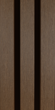 Klasse E WPC WEO35 Gardenwall Teak 33x170mm (wb 140mm) L=2.90m FSC®100%