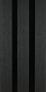 Klasse E WPC WEO35 Gardenwall Ebony Black 33x170mm L 2.90m (wb 140mm) FSC 100%