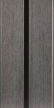 Klasse E WPC WEO60 Gardenwall Dark Grey 33x170mm L 2.90m (wb 140mm) FSC 100%