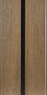 Klasse E WPC WEO60 Gardenwall Teak 33x170mm L 2.90m (wb 140mm) FSC 100%