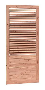 Douglas shutter-element 224 van 89 cm breed, onbehandeld.