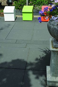 Beton Tuintegel 60x60x4 cm MF Antraciet - Atlanta