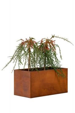 Bloembak Cortenstaal 50 x 90 x 50 cm