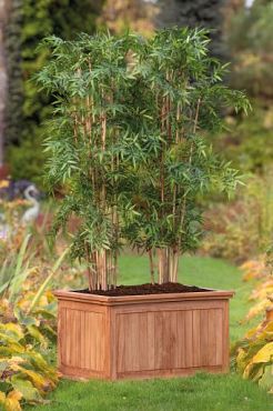 Bloembak Teak 82 x 82 x 47 cm - Flores