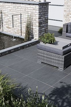 Keramisch ardesia nero 60x60x2cm