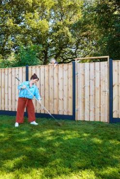 #TC Betonpaal glad mdk 10 x 10 x 190 cm, ANTRACIET, EINDPAAL