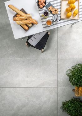 Keramiek Tracks 60,4x60,4x2 Silver