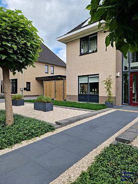 Design terrastegel 60x60x4 cm Nero