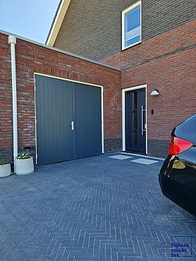 ZF Waalformaat strak 20x5x6 cm Antraciet Komo