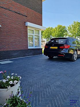 ZF Waalformaat strak 20x5x6 cm Antraciet Komo