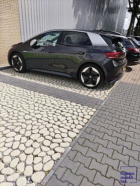 H-verbandsteen 8 cm Antraciet komo - 10 m2/pp - 1m2/pl