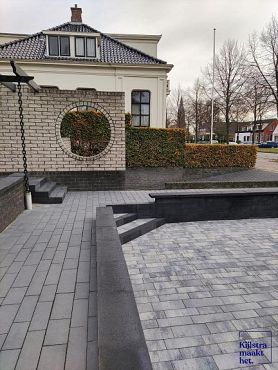 Patio banenverband 7 cm Nero ( verpakt op ww pallet)