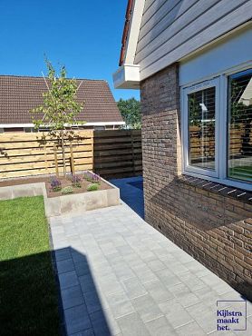 H2O terrassteen 20x30x6 cm Light Grey ( verpakt op ww pallet)