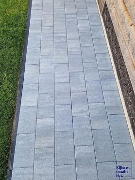 H2O terrassteen 20x30x6 cm Light Grey ( verpakt op ww pallet)