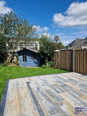 H2O terrastegel 40x80x5 cm Harrison ( verpakt op ww pallet)