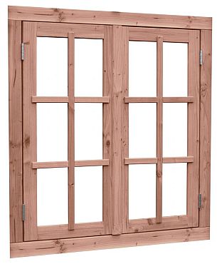 Douglas Prestige dubbel uitzetraam- dubbel glas