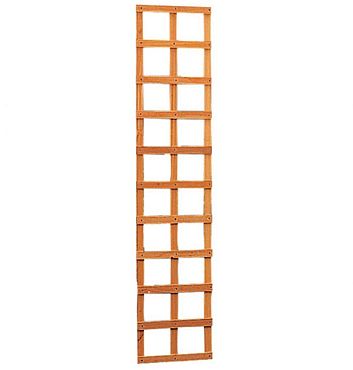 Hardhouten trellis rechthoek