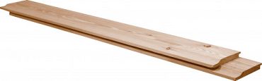 Douglas gesch gevel rabat 1,8 x 14,5 x 400 cm, groen ge#mpregneerd.