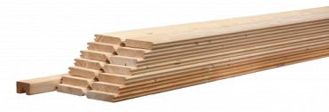 Betowood scherm vuren + afdekkap 187 x 224 cm, groen ge#mpregneerd.