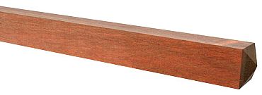 AZ Hardh paal 12 x 12 x 300 cm, met diamantkop.