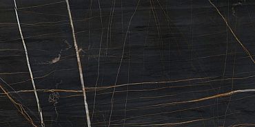 GeoCeramica® 60x60x4 Saint Laurent Noir