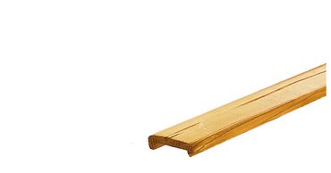 Vuren geschaafde afdeklat met sponning (5,1 cm) 1,9 x 7 x 181,5 cm