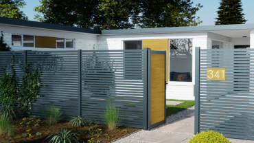 Boston Open aluminium lamel 21x45mm L-178cm RAL7016