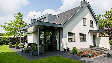 Rockpanel Uni 8mm  305x120 cm - RAL 7021 - Zwart grijs