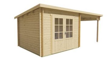 Blokhut - Tuinhuis Chappo | 28 mm | vuren Red Class Wood geïmpregneerd